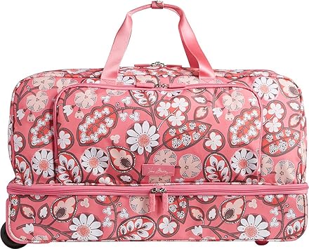 vera bradley large wheeled duffel bag