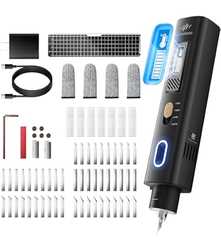 VMAN 2-in-1 Wireless Ultrasonic Cutter, Cutting Grinding AI Auto