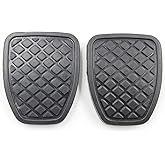 Labwork-parts Brake & Clutch Pedal Pads For Mazda RX-7 323