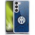 Head Case Designs Officially Licensed Inter Milan Snake Patterns Soft Gel Case Compatible with Samsung Galaxy S23 5G