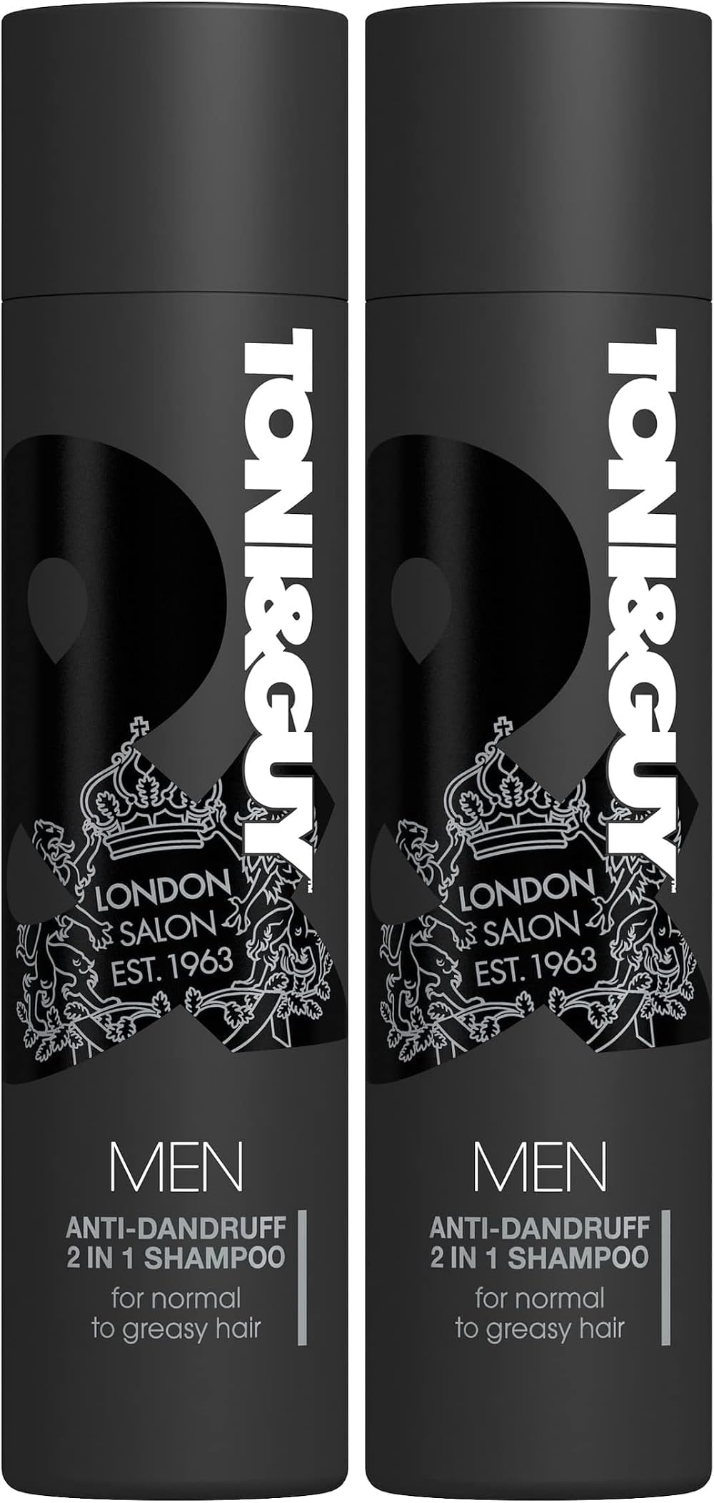 TONI&GUY Men Anti Dandruff 2 in 1 Shampoo 250ml Pack of 2