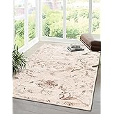 Unique Loom Finsbury Collection Area Rug - Diana (7' 10" x 10' Rectangle, Beige/ Ivory)