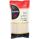 Ka Me, Noodle Wide Lomein, 8 Ounce