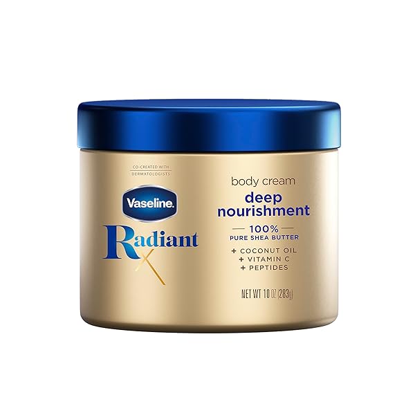 VASELINE RADIANT X DEEP NOURISHMENT BODY CREAM 100%...