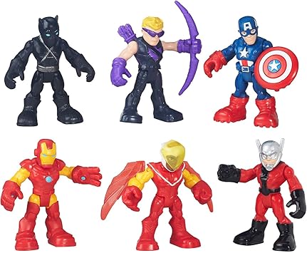 marvel playskool heroes 5 pack