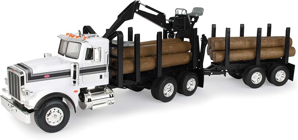 ERTL Big Farm Logging Truck with Pup 