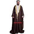 Al Aseel Mens Bisht Cloak Bisht thobe Eid
