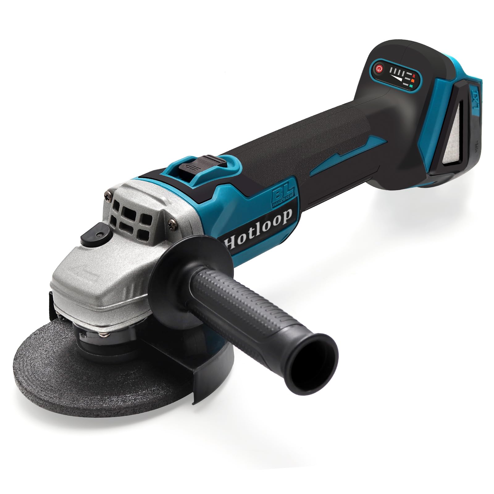 Photo 1 of Cordless Angle Grinder for Makita 18V Battery, Angle Grinder with 3 Speed Adjustable 7000 RPM Brushless Motor, 3 PCS 4-1/2" Blades for Cutting, Griding, Polishing, etc. (Battery NOT Included)