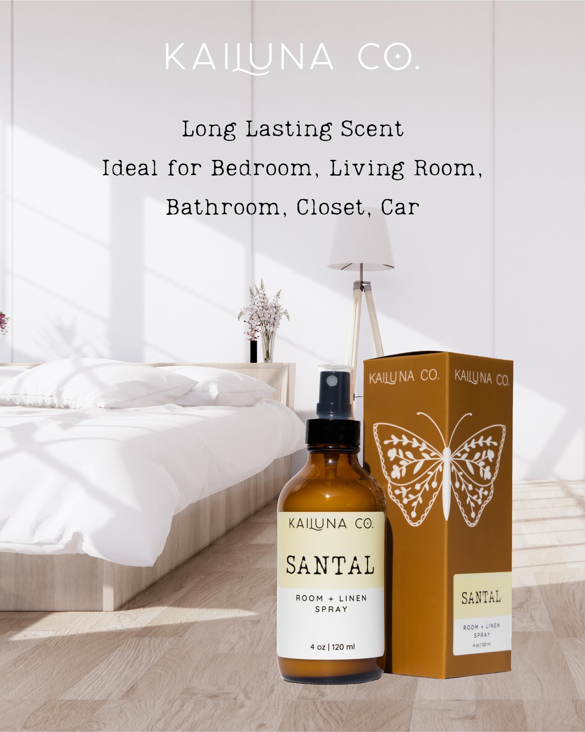 Santal Artisan Natural Room and Linen Spray with