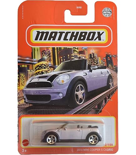 Miniature Voiture Matchbox 1/64 - Mini Cooper S 2003 Rouge - Mainline 2020 #39/100 - Neuf