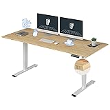 FLEXISPOT E6 Essential Bamboo 3 Stages Dual Motor