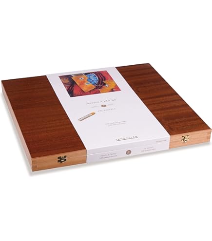 Amazon.com: ArtAspirer Oil Pastels ArtAspirer Oil Pastels Wood Box