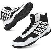 Wrestling Shoes Boxing Shoes for Men Pro Wrestling Boots High Top Fitness Weightlifting Powerlifting Shoes