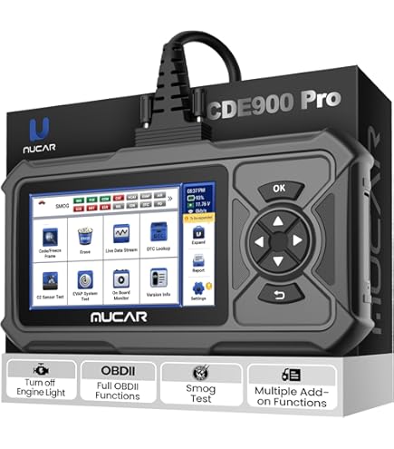 Amazon.com: MUCAR CDE900 Pro + CDL20 Code Reader : Automotive