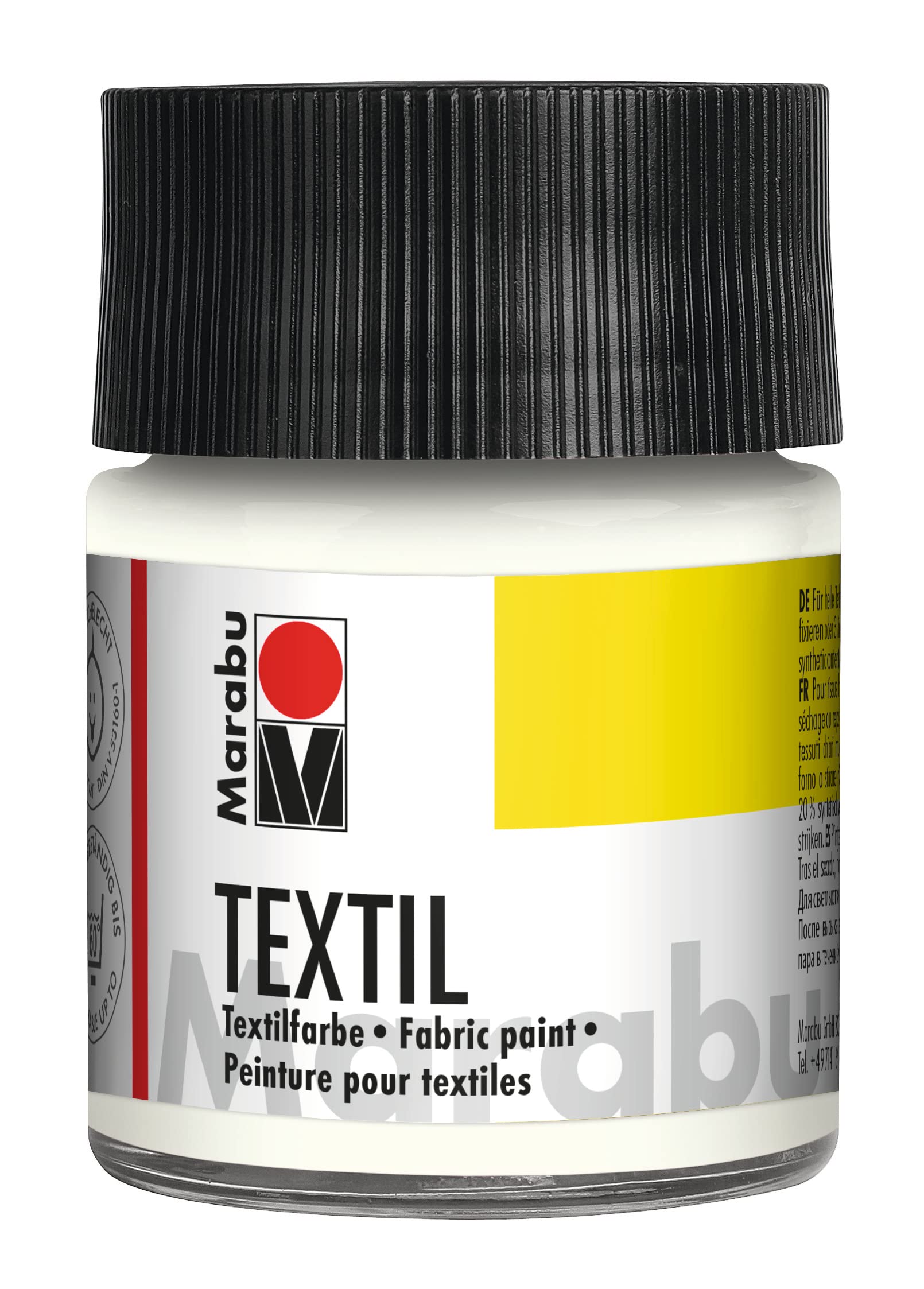 Marabu Textil Fabric Paint 50ml - 070 White