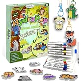 WurLoo Aqua Magic Puffs Paint 3D Art Kit Animals, Mess-Free Craft for Kids, DIY Color &amp; Inflate Activity, Travel Toys &amp; Creative Gifts for Girls and Boys Ages 4, 5, 6, 7, 8, 9, 10
