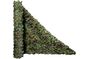 Fousam Camo Netting, Camouflage Netting Bulk Roll for Hunting Military Army Party Decoration Sunshade