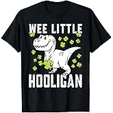 St Patricks Day Wee Little Hooligan Toddler Boy Kids Irish T-Shirt
