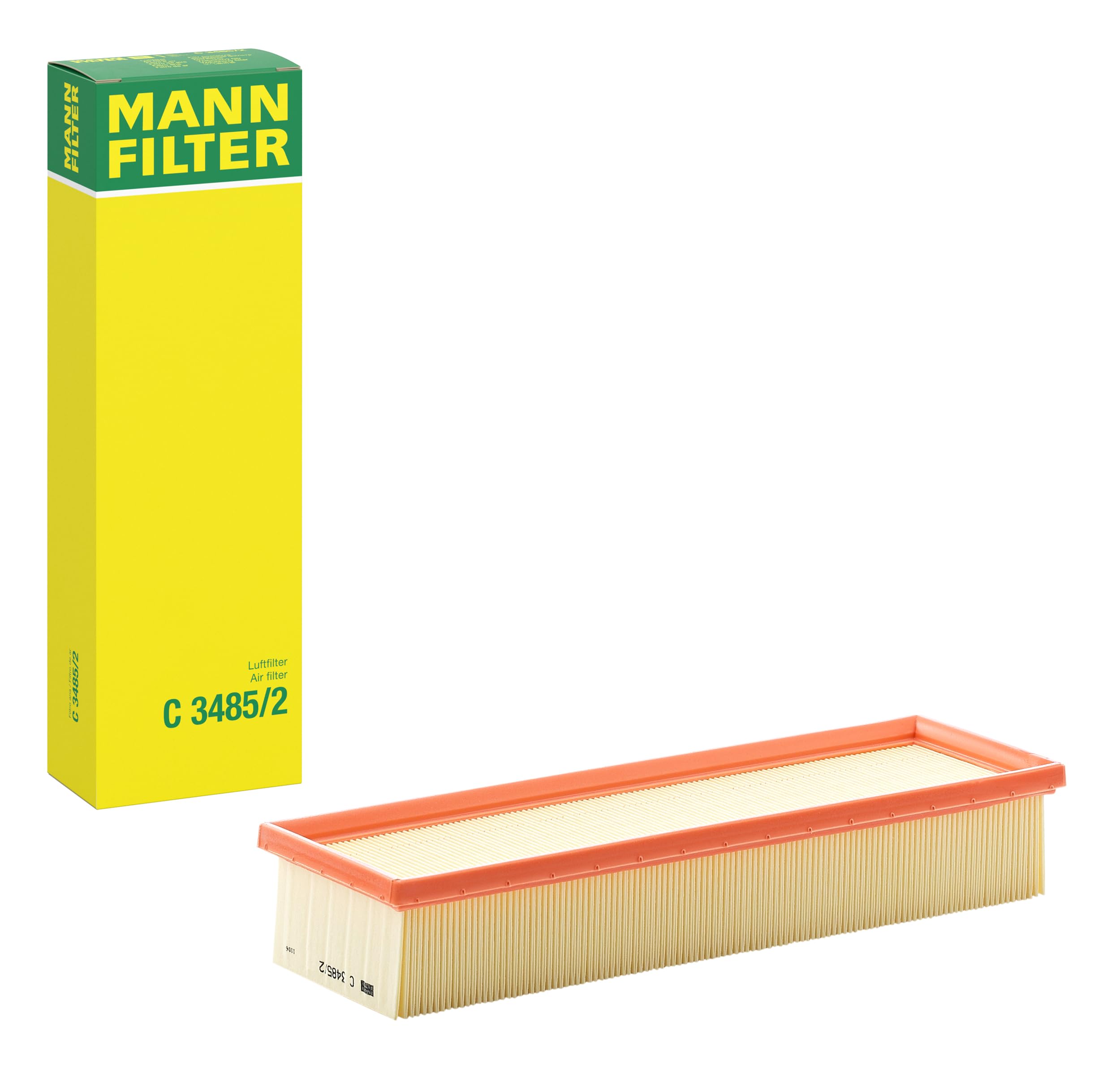 MANN-FILTER C 3485/2 Air Filter - for Cars + Transporters