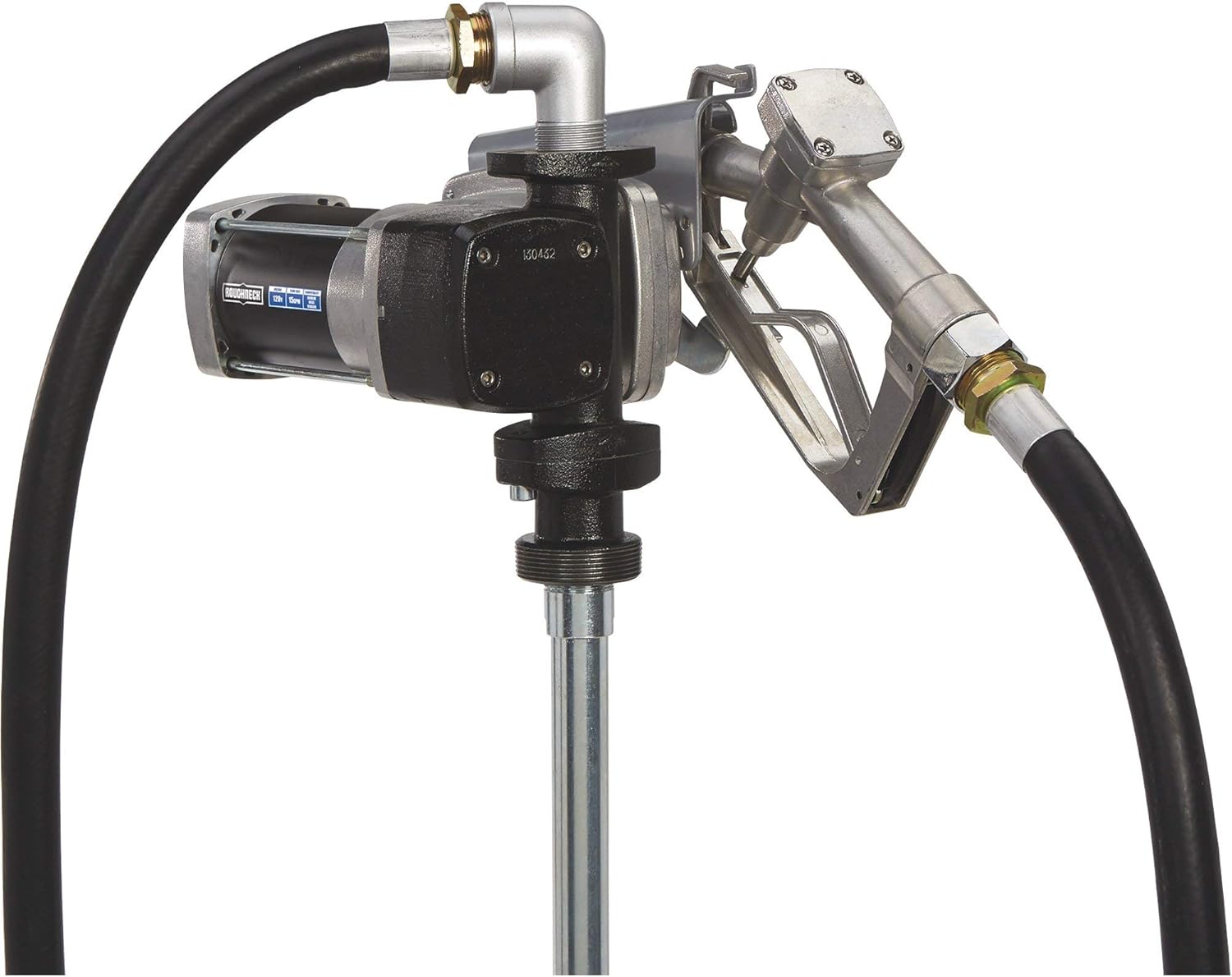 Roughneck HeavyDuty Fuel Transfer Pump 15 GPM, 120 Volt