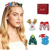 LOVIME Small Hair Clips for Women Girls,Premium Cute XMAS Mini Claw Clips for Thick Thin Long Hair, No Slip Hair Claws, Acetate Hair Accessories Best Gift Box for Women Girls