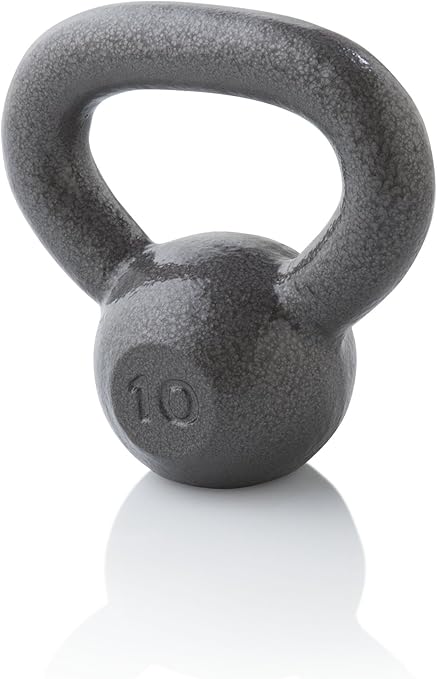 Weider 10 Lb. Cast Iron Kettlebell 