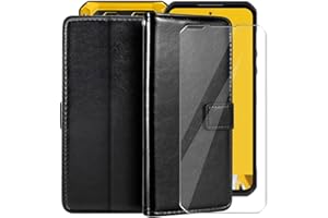 YQINHHME Case for Oukitel WP60 5G (7.20 inches), Silicone Case + Tempered Glass 9H Hardness HD Screen Protector, Folding Stan