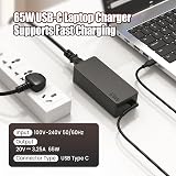 VUOHOEG 65W USB C Power Supply Charger for Lenovo ThinkPad T14 T15 X1 Yoga view 2