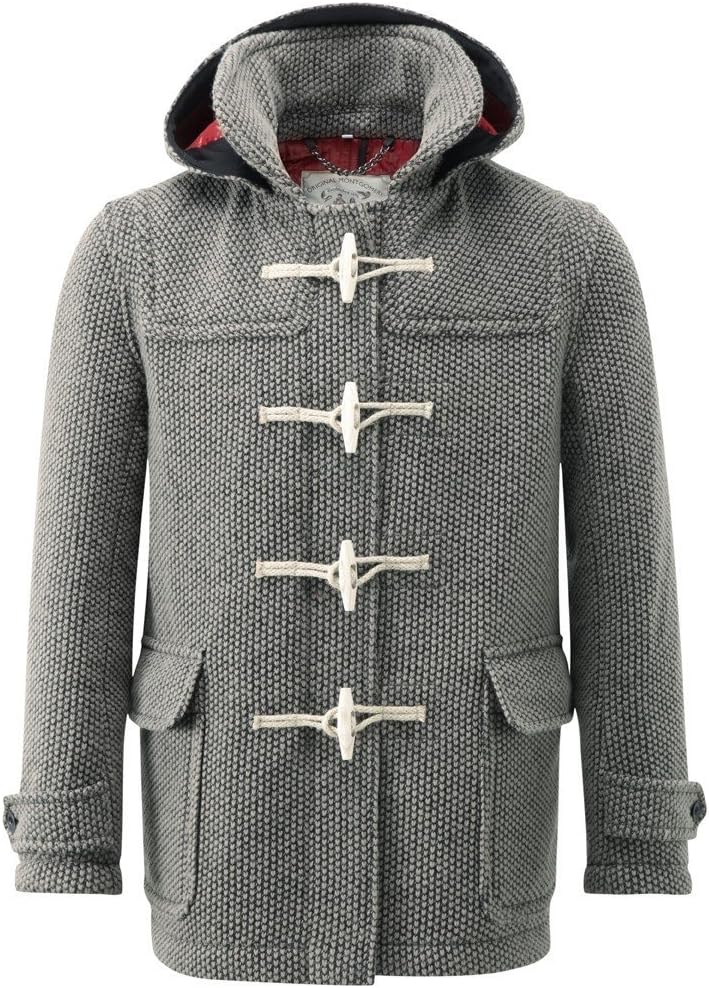 Original Montgomery Mens Mayfair Knitted Duffle Fawn