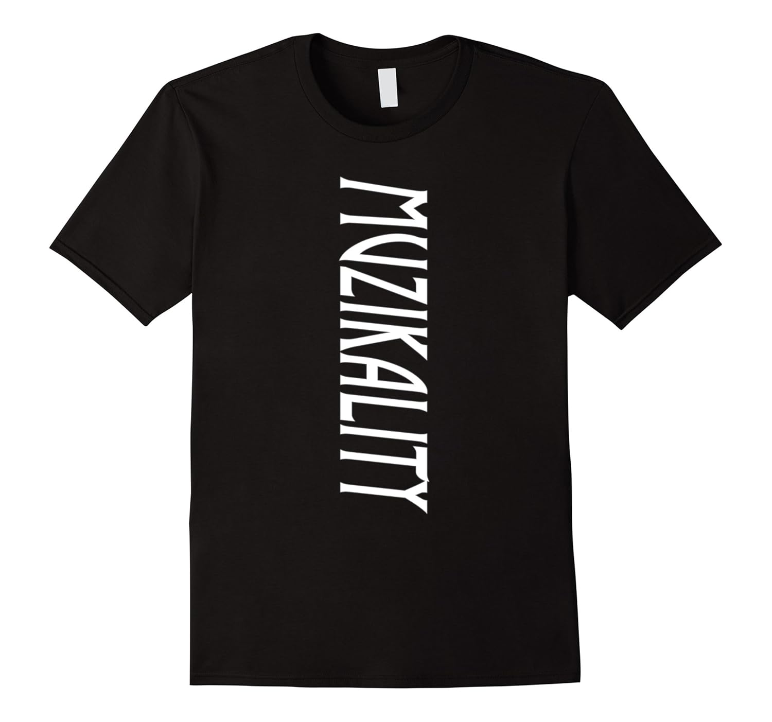 Mens Muzikality Vertical-T-Shirt