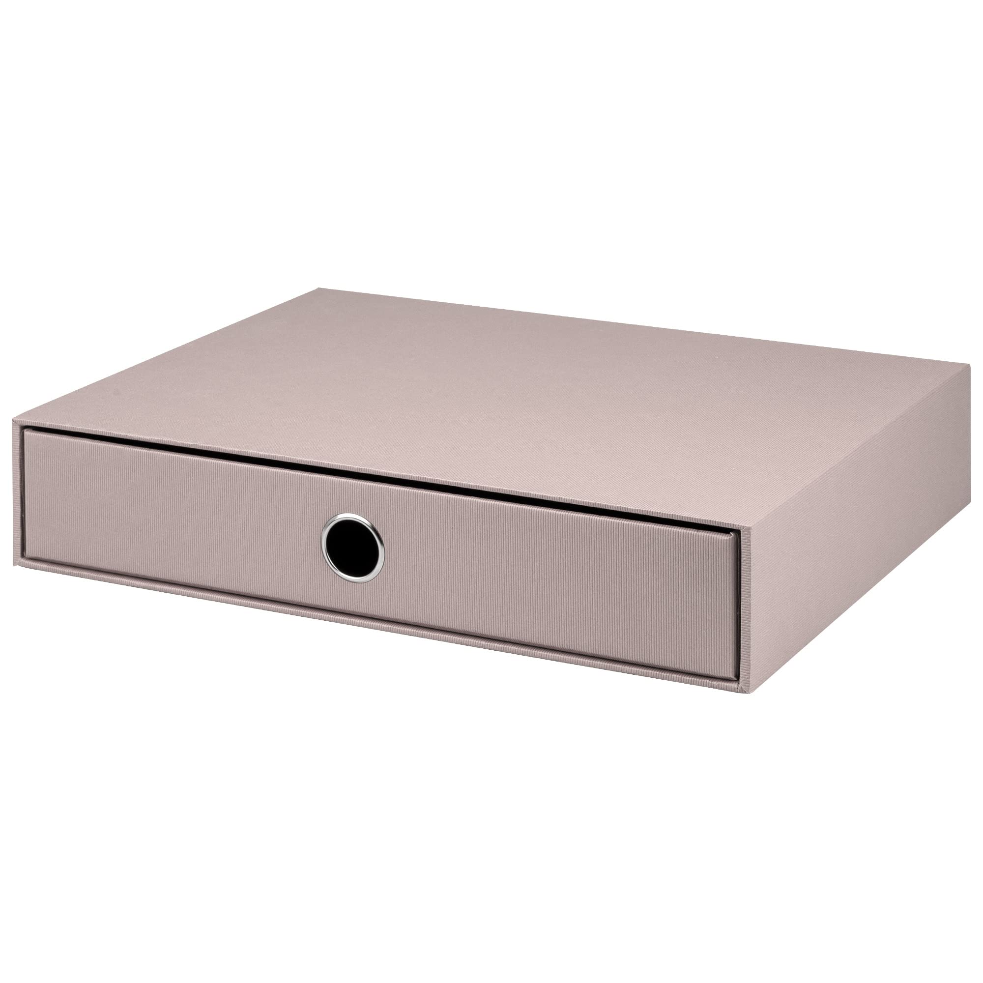 Rössler Papier 1524452490 - S.O.H.O. Ladebox voor DIN A4, met grijpgat, taupe, 343 x 250 x 65 mm, 1 stuk
