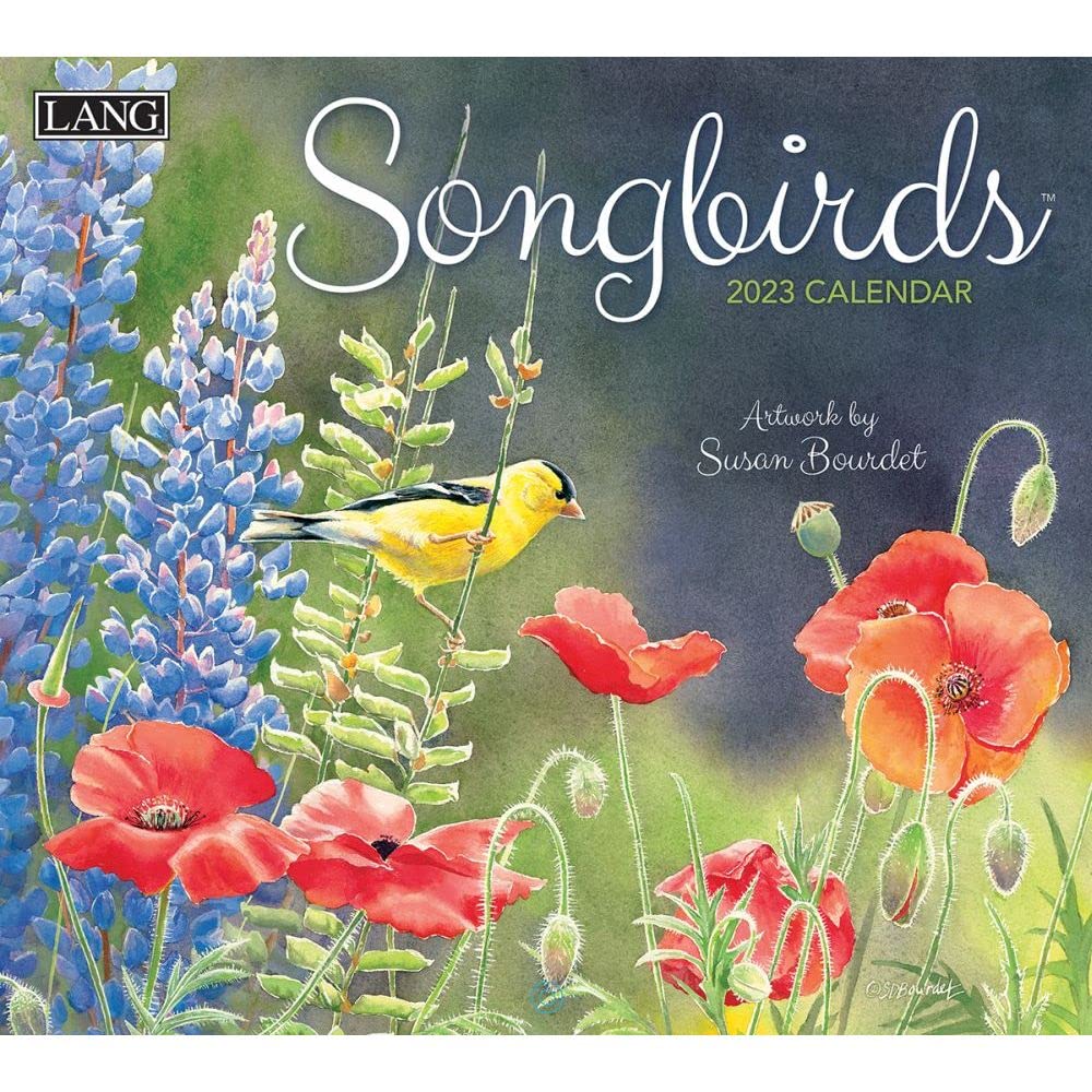 LANG SONGBIRDS™ 2023 WALL CALENDAR