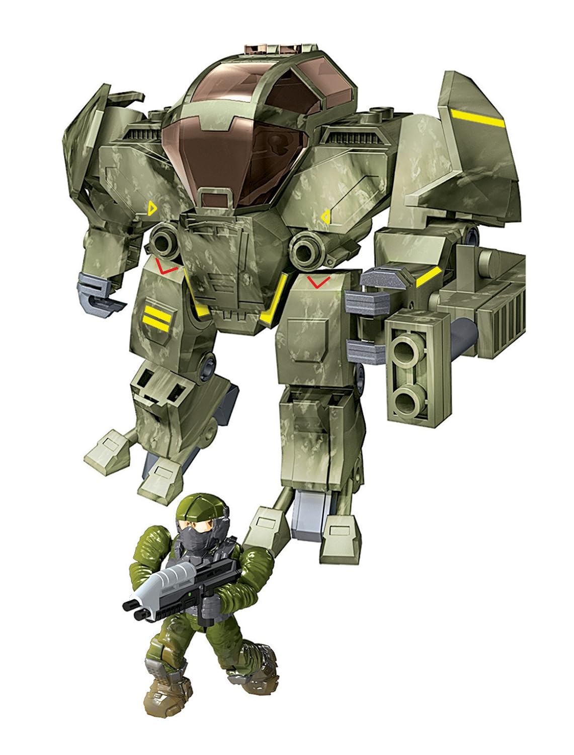 Bloks Strik サイクロプス B008qsbdhm Jungle Cyclops ストライク メガブロック ヘイロー Mega 並行輸入品 Halo ジャングル ブロック ギフ 包装 Iccscem Ac In