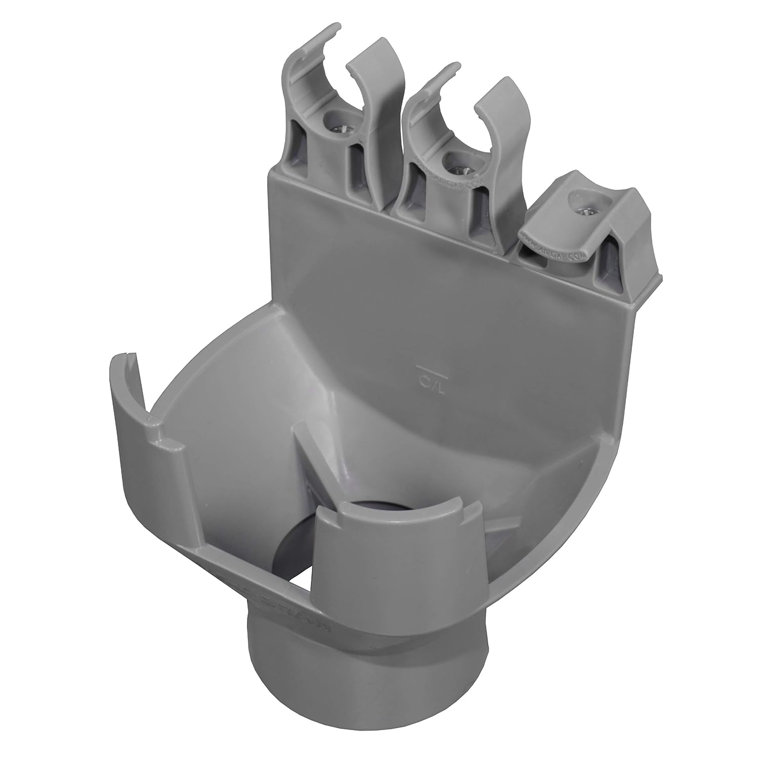 Universal Multi Drain Air Gap for Condensates and Water Softeners/Filters with ½ inch and ¾ inch Pipe Adapters