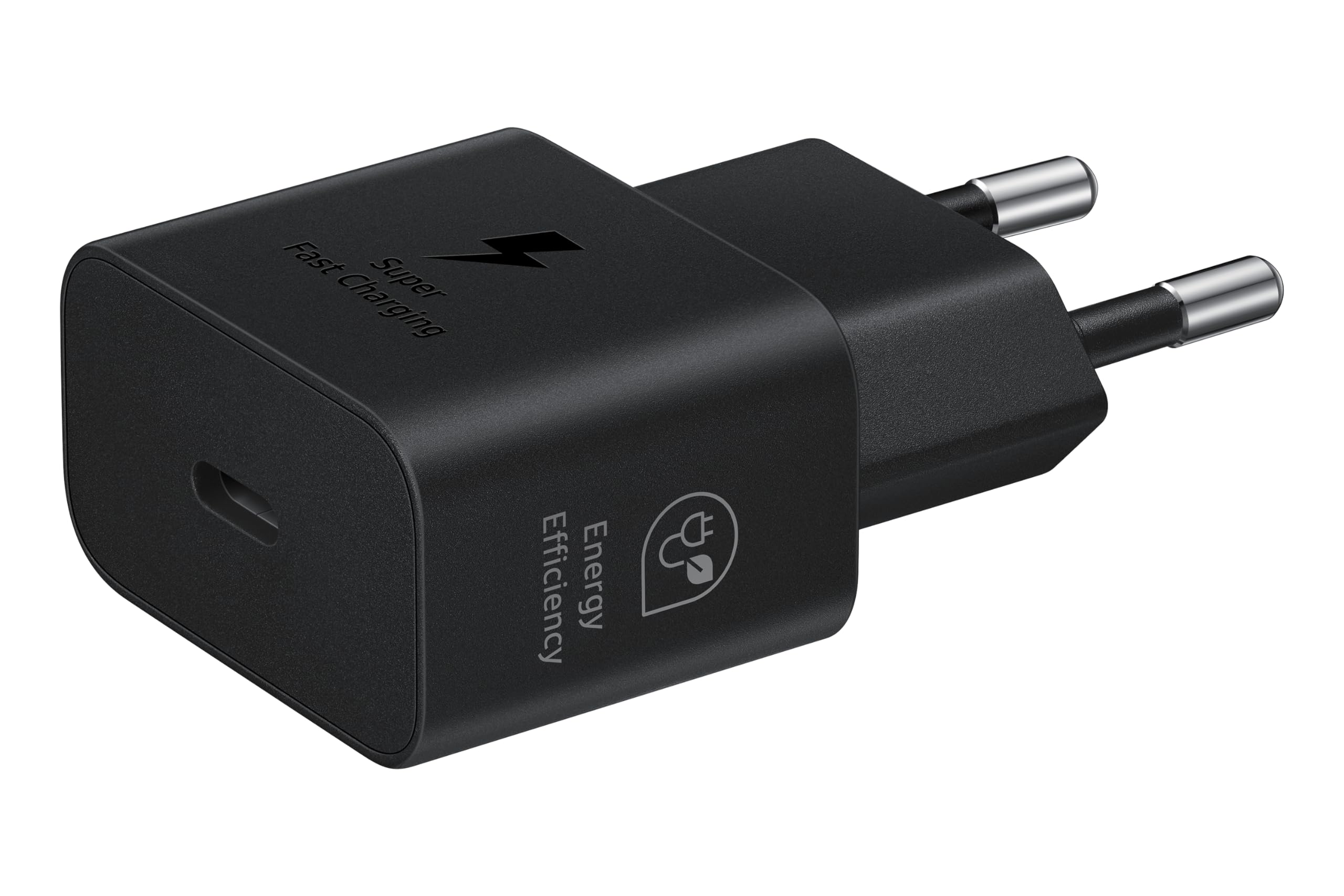 Samsung Schnellladeadapter, Energieeffizientes Ladegerät, USB-C, 25 Watt, Schwarz, EP-T2510N 4