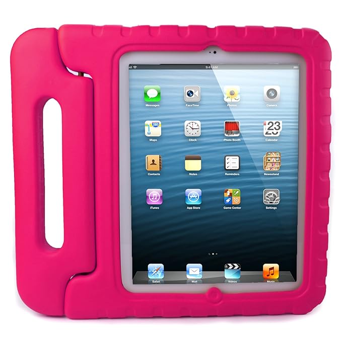 iPad Cases for Kids,Savfy Child Shock Proof Kids Cover Case with Stand