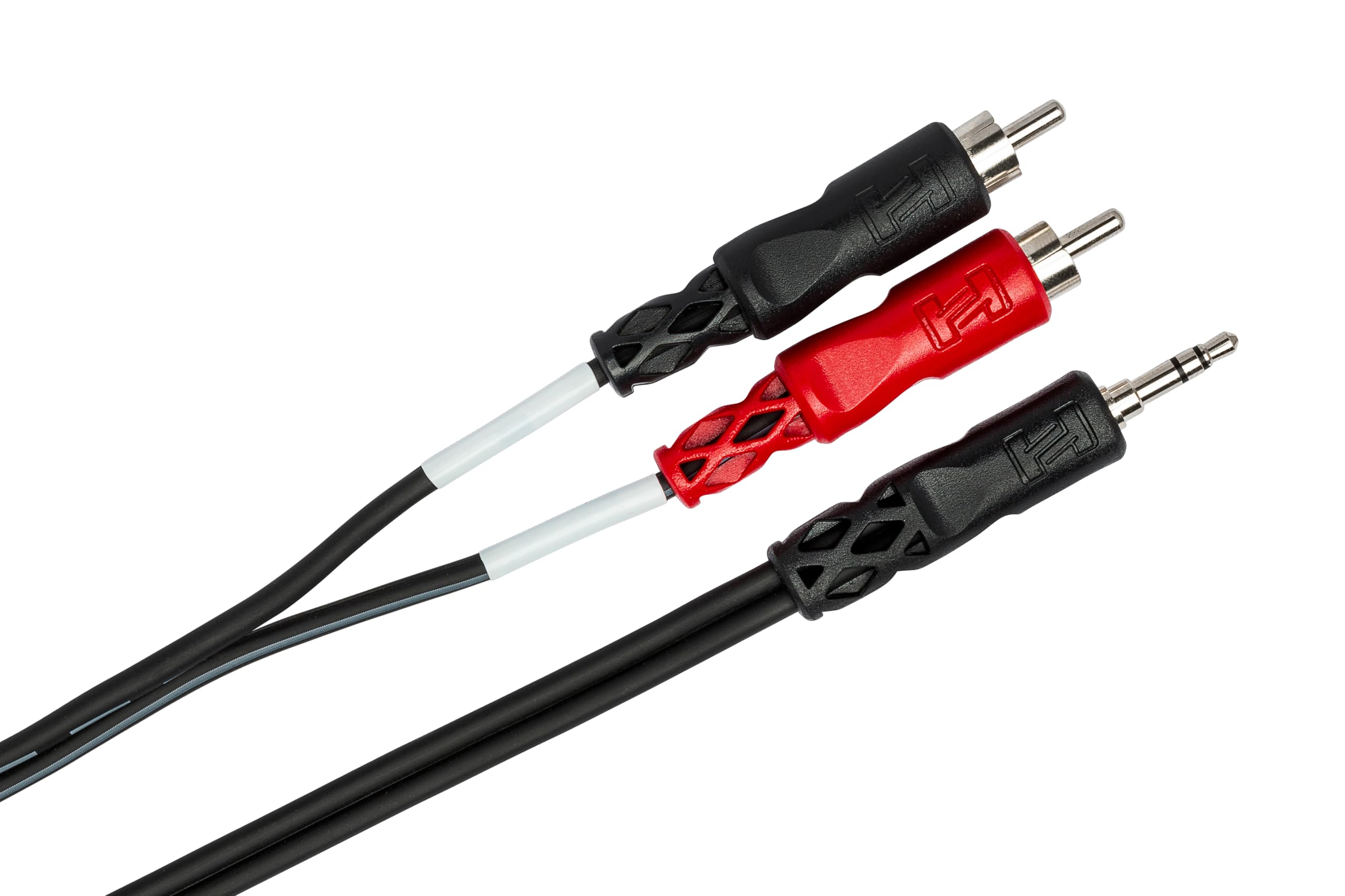 HosaTech CMR-206 6ft 3.5mm TRS to Dual RCA Stereo Breakout Cable