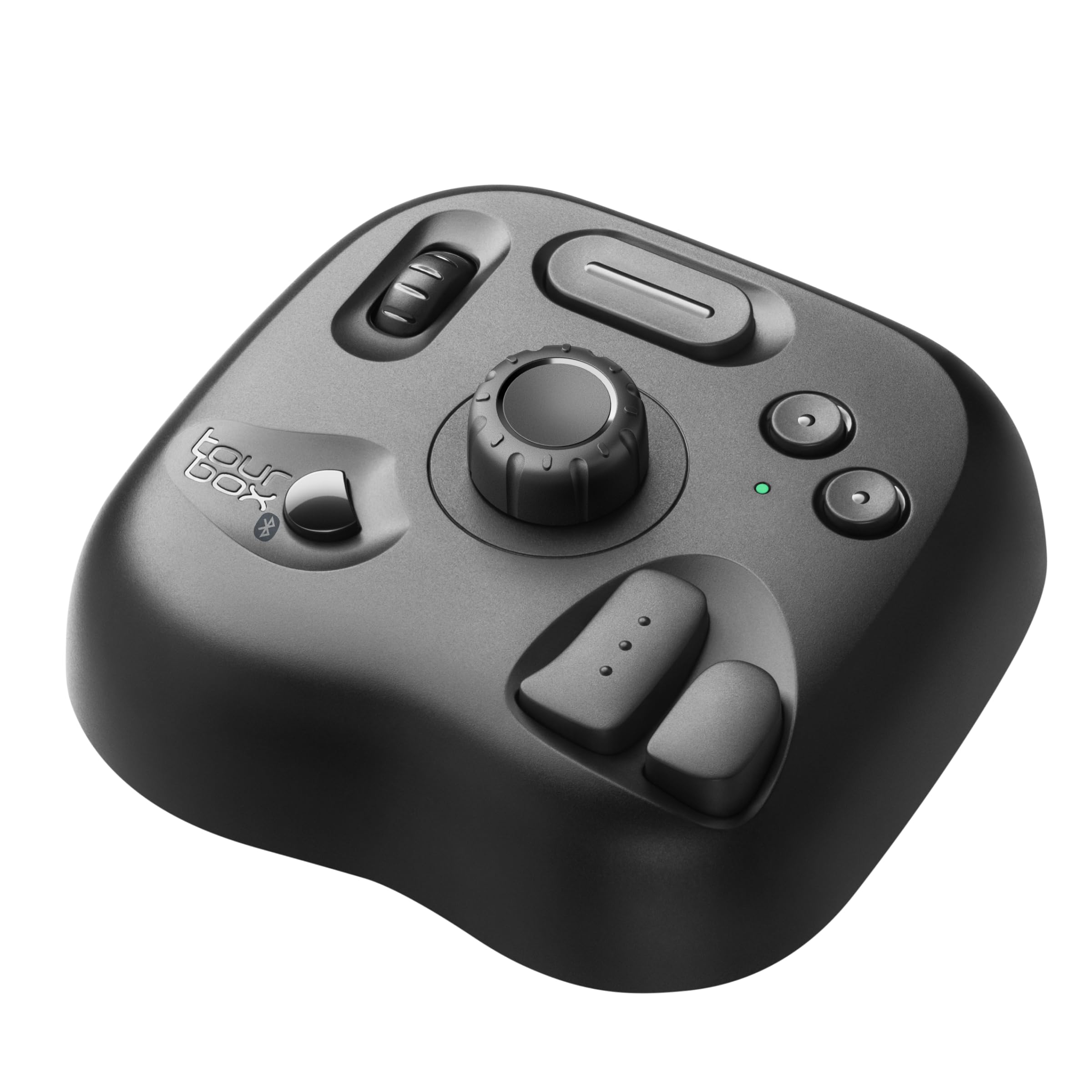 Photo 1 of TOUR BOX Lite Bluetooth - Compact Editing Keyboard, Artists Drawing Keypad, Works with Clip Studio Paint & More, Creative Console with Custom Software, Streamline All Workflow - Wireless (Unit Only)