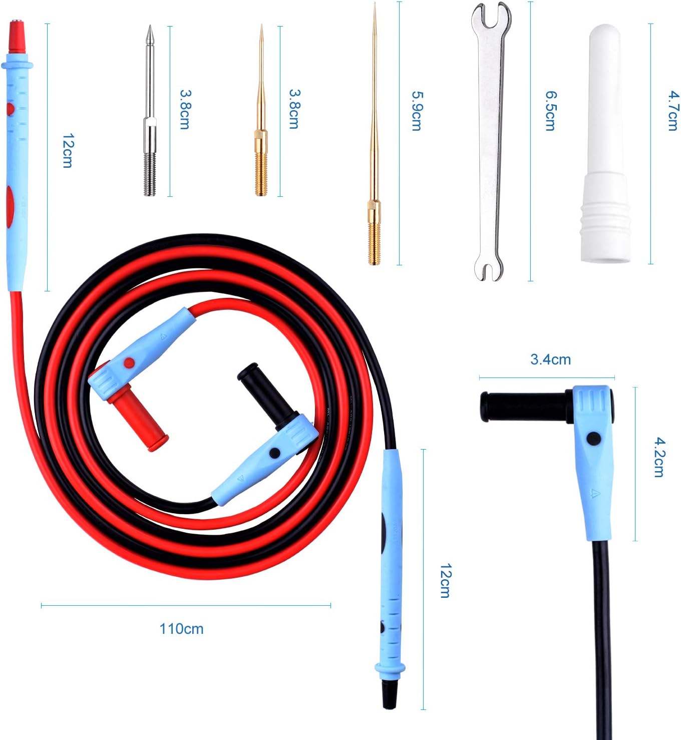 UNIROI Multimeter Test Leads Kit, Digital Multimeter Leads Pen Line