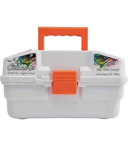 Amazon.com: Plano Ready-Set-Fish 1-Tray Box : Sports & Outdoors