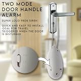 D.A.Y. Republic Door Window Knob Handle Alarm 98dB Vibration Trip Sensor LED view 2