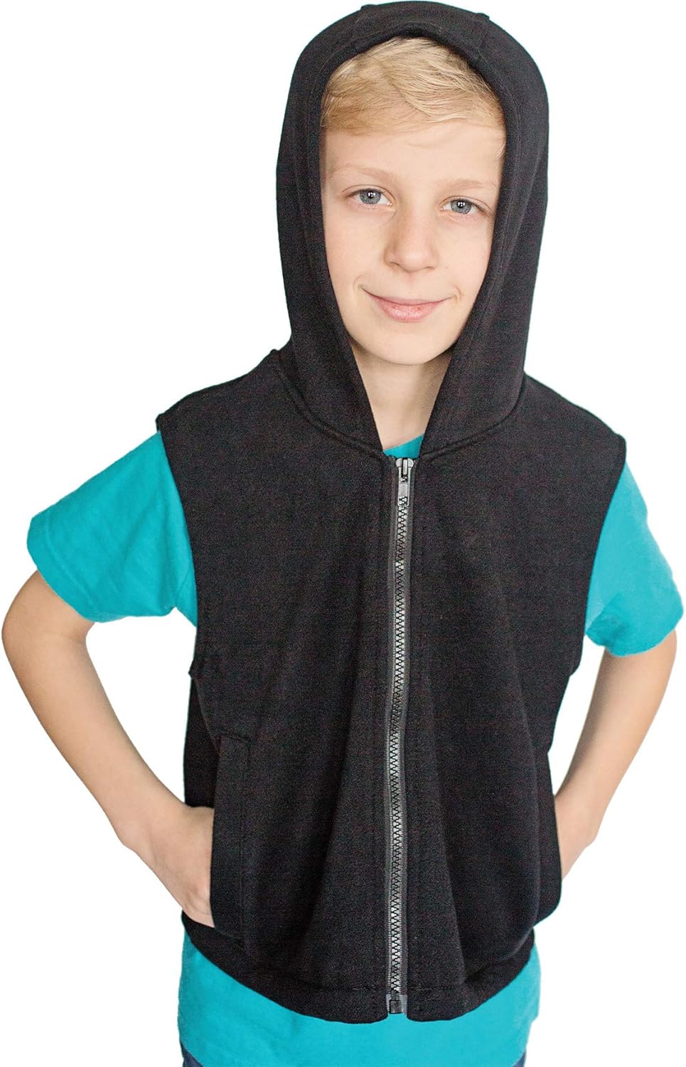 Amazon.com: Fun and Function's Weighted Fleece Hoodie for Children, X