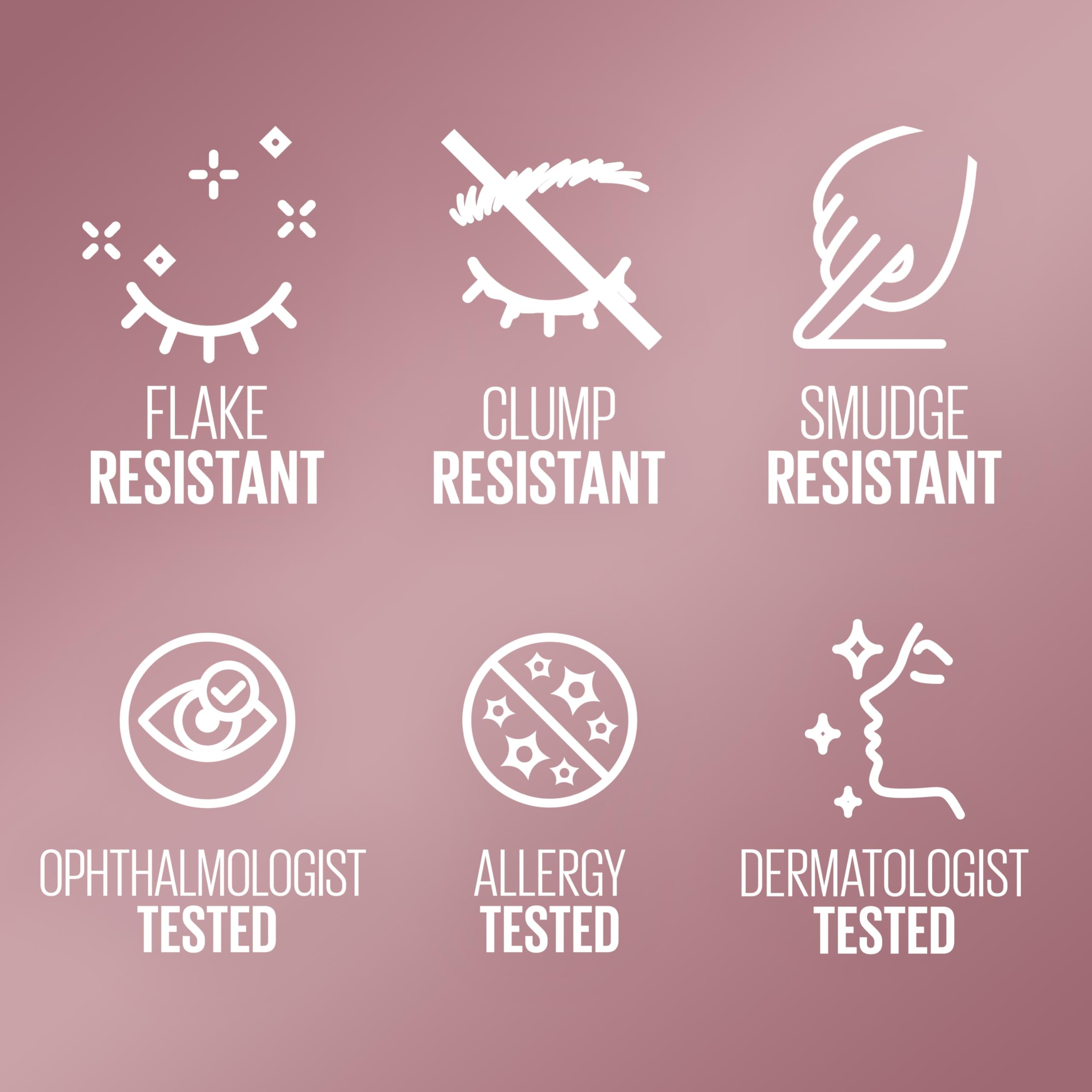 MAYBELLINE Lash Sensational Holiday Mascara Makeup Kit, Includes Mini Sky High, Firework and Great Lash Mascara, 1 Makeup Gift Set