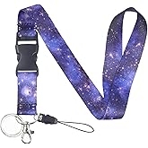 Yiflin Cute Neck Lanyard for Keys,Keychain,Wallet,ID Card Holder,with Quick Release Buckle