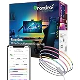 Nanoleaf Essentials Matter Lightstrip, RGBW, 16.4ft, 300 Color Zones | Multicolor LED Lightstrip with Music Sync, Screen Mirror for Gaming Room, App &amp; Voice Control, Works with Apple/Google Home