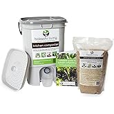 Premium Bokashi Composting Starter Kit (Includes 1 Bokashi Bin, 2.2lbs of Bokashi Bran and Full Instructions)