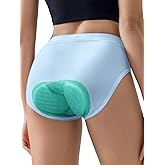ARESFUEL 4D Padded Bike Underwear Women Cycling Shorts With Padding Biking Bicycle Briefs