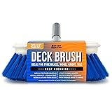 Medium Boat Deck Brush, Heavy-Duty Marine Brush