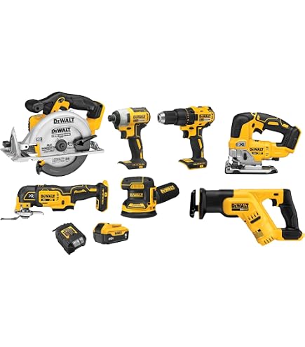 DEWALT 20V MAX XR Impact Wrench Combo Kit, 1/2-Inch & 3/8-Inch