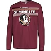 Ultra Game Men's NCAA Official Super Soft Supreme Long Sleeve T-Shirt